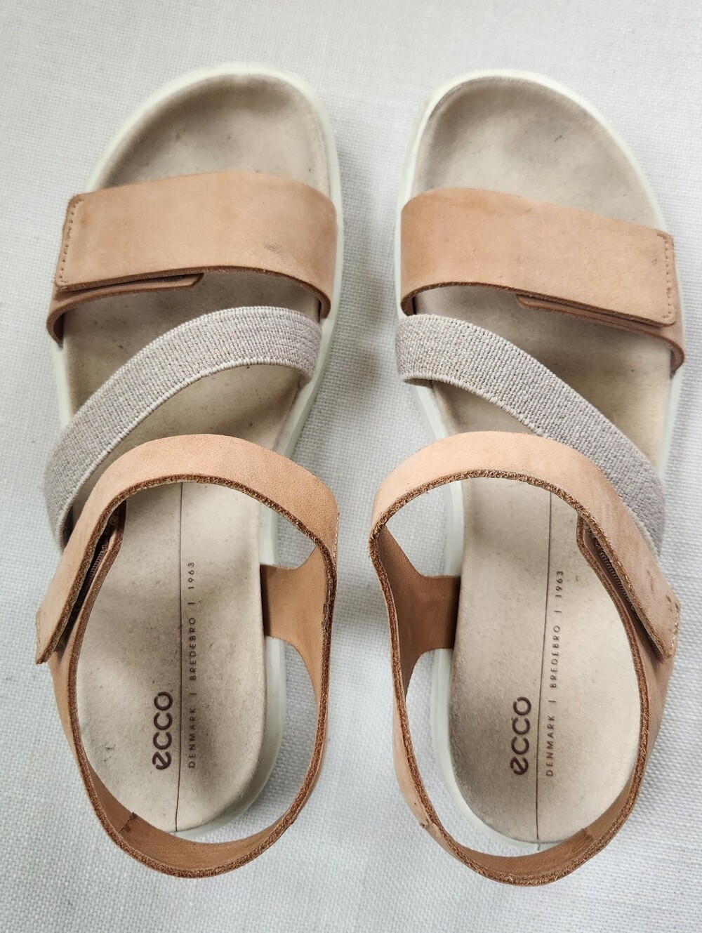 Ecco Leather Sandals Size 9-9.5